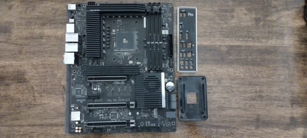 ASUS PRO WS X570-ACE AMD AM4 ATX Workstation Motherboard with 3 PCIe 4.0 X16