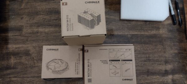 Noctua NH-D15 - Chromax.Black - Premium CPU Cooler - AMD & Intel - Image 4