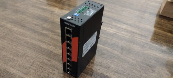 Antaira LNP-800AGH-24 Industrial 8 Port 10/100/1000T Ethernet Switch