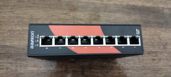 Antaira LNP-800AGH-24 Industrial 8 Port 10/100/1000T Ethernet Switch - Image 2