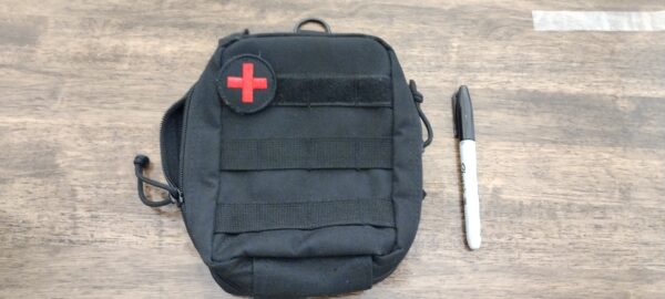 Orca Tactical Molle First Aid Black Pouch IFAK EMT Medical Survival Medic Kit Bag