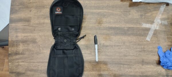 Orca Tactical Molle First Aid Black Pouch IFAK EMT Medical Survival Medic Kit Bag - Image 3