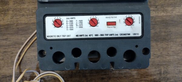 CUTLER-HAMMER E2K3400MKWS10 E2K MINING CIRCUIT BREAKER 400A 600VAC - Image 11