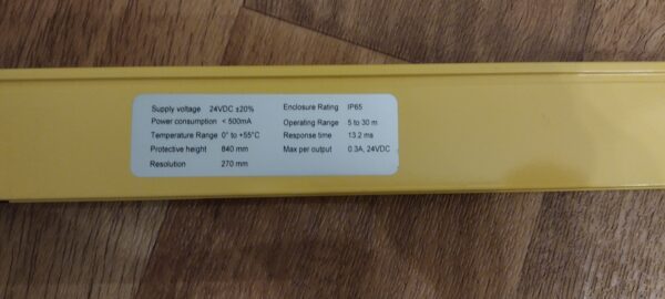 Allen Bradley GuardShield Safe 4 Pac Saftey Light Curtain Receiver 445L-R4S3400YD - Image 7