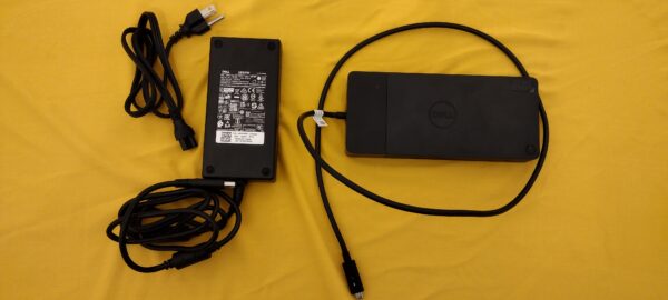 DELL USB-C DOCKING STATION WD19 K20A001 K20A Y13HM & 180W AC Adapter