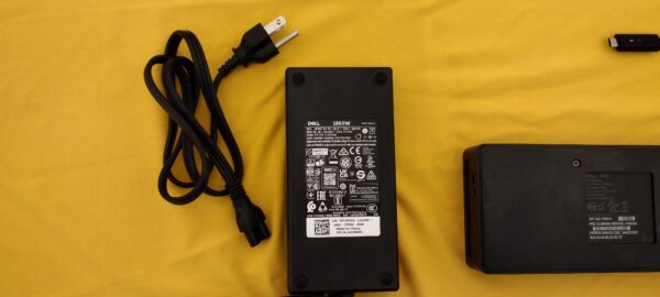 DELL USB-C DOCKING STATION WD19 K20A001 K20A Y13HM & 180W AC Adapter - Image 4