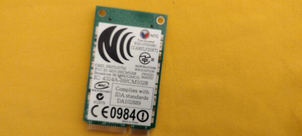 Dell Broadcom Wireless Wifi Card DW1395 0WX781 0JR356 BCM94312MCG - Image 2