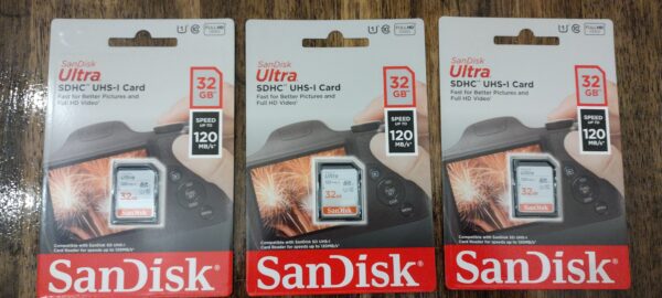 GENUINE SanDisk Ultra 32GB Class 10 SDHC UHS-I Memory Card up to 80MB/s - Image 3