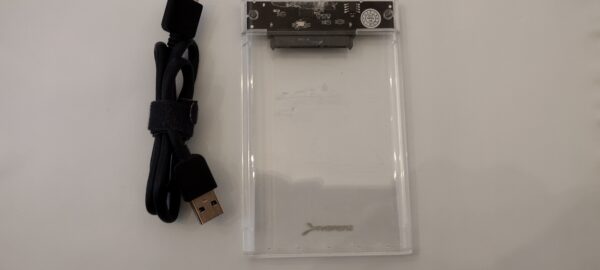 Sabrent 2.5-Inch SATA to USB 3.0 Tool-free Hard Drive Enclosure (EC-OCUB) - Image 2