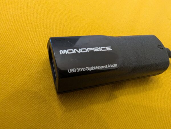 Monoprice USB 3.0 Type A to Gigabit RJ45 Ethernet Adapter - Part 11195 - Image 4