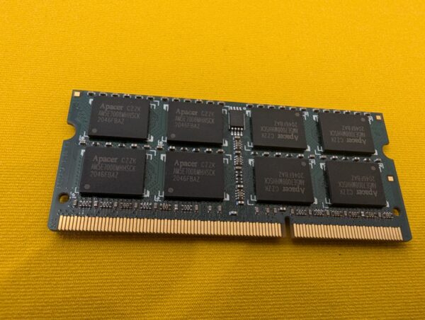 APACER 8GB RAM PC3-12800 SOD 1.35V CL11 LAPTOP MEMORY - Image 2