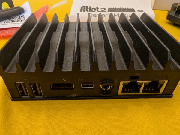 COMPULAB FITLET 2 IOT COMPUTER - 128GB SSD 16GB RAM AC POWER & MORE! - Image 5