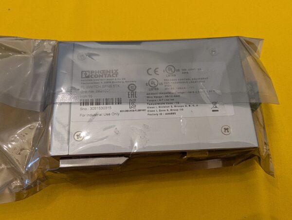 PHOENIX CONTACT FL SWITCH SFNB 5TX, ETHERNET SWITCH, 2891001, NEW