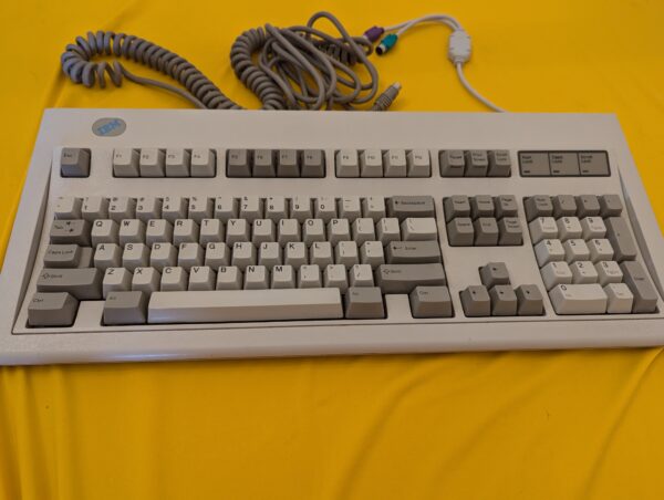 IBM Model M 1391401 KEYBOARD PS/2 NOVEMBER 1989 Detachable Cable & USB Adapter - Image 2