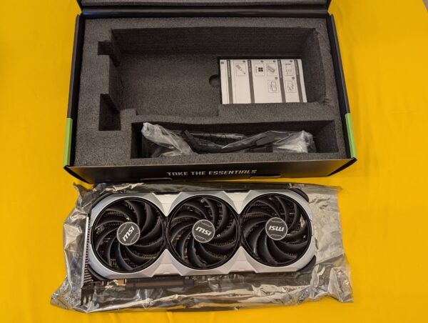 MSI NVIDIA GEFORCE RTX 4080 SUPER 16GB GDDR6X VENTUS 3X OC Graphics Card - Image 3