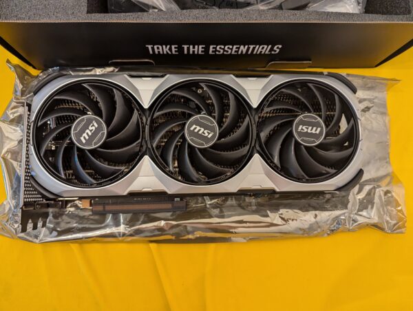 MSI NVIDIA GEFORCE RTX 4080 SUPER 16GB GDDR6X VENTUS 3X OC Graphics Card - Image 4