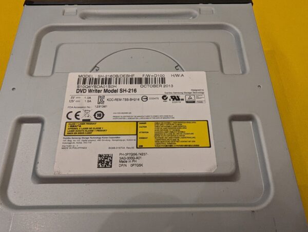 Toshiba Samsung DVD + Writer Model SH-216 DPN 0P7G5K P7G5K - Image 3