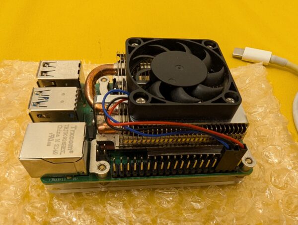 Raspberry Pi Model 4B 4GB, USBC, POWER, HEATSINK+FAN, 64GB SD CARD - Image 2