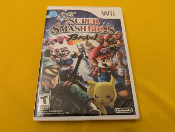 Super Smash Bros Brawl (2008) - Wii Game CIB with Manual