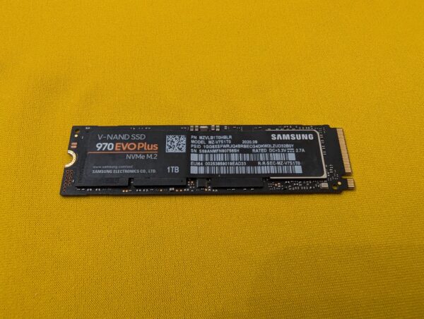 SAMSUNG 970 EVO PLUS 1TB GEN 3 NVME SSD MZ-V7S1T0BW