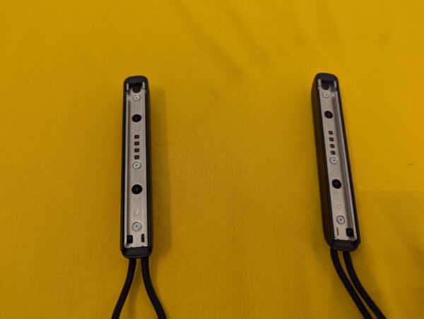Nintendo Switch OEM Black Joy-Con Rail Attachment and Wrist Straps (Set Of 2) - Image 2