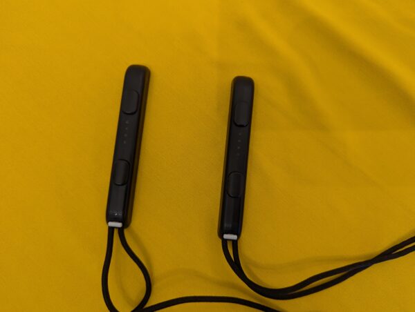 Nintendo Switch OEM Black Joy-Con Rail Attachment and Wrist Straps (Set Of 2) - Image 3