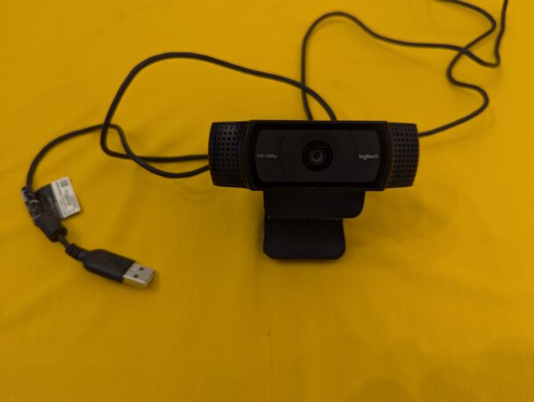 Logitech C920 HD Pro 1080p USB Stream Video V-U0028 Webcam Carl Zeiss Lens