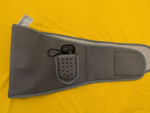 Nsoela HP28112 Gray Vibration Pain Relief 60” Large Heating Pad For Back