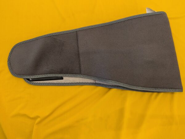 Nsoela HP28112 Gray Vibration Pain Relief 60” Large Heating Pad For Back - Image 5