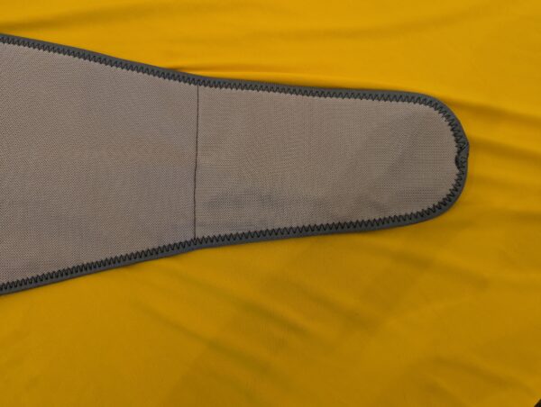 Nsoela HP28112 Gray Vibration Pain Relief 60” Large Heating Pad For Back - Image 7