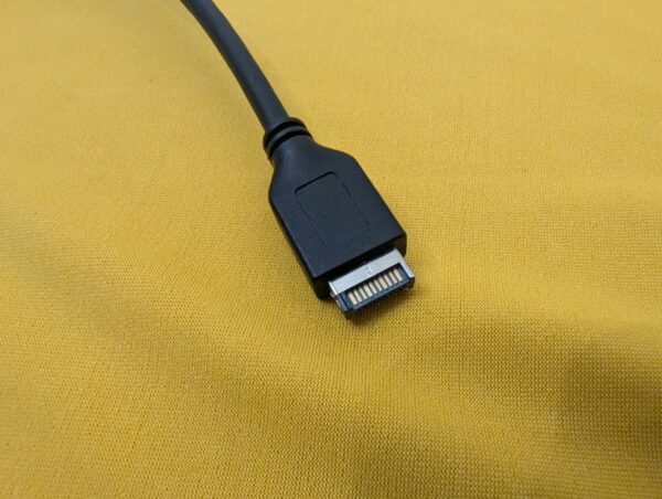 XMSJSIY USB 3.1 Type-E Male to USB 19/20 Pin Header Male Adapter Extension Cable Motherboard 30cm - Image 4
