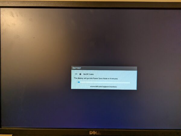 22" Dell P2217 IPS LED Backlit Monitor DisplayPort HDMI 1680x1050 with Speaker Bar & Cables - Image 2